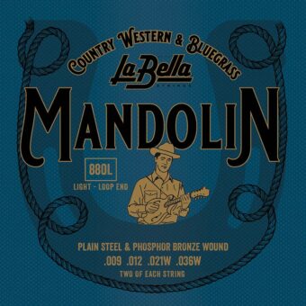 La Bella L-880L snarenset mandoline