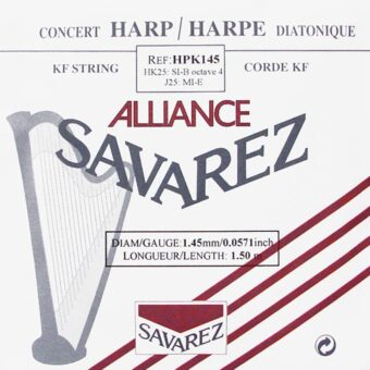 Savarez HPK-145 kleine of concert harp snaar