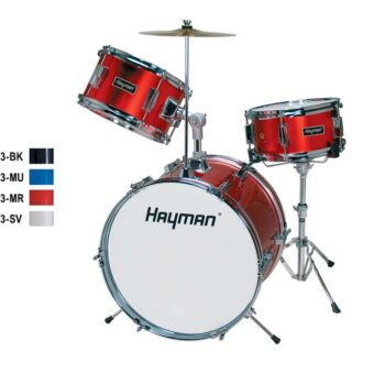 Hayman HM-33-BK 3-delig drumstel