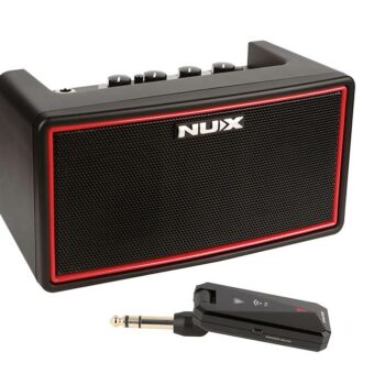 NUX MIGHTY-AIR draadloze oplaadbare stereo gitaar versterker incl. zender bluetooth