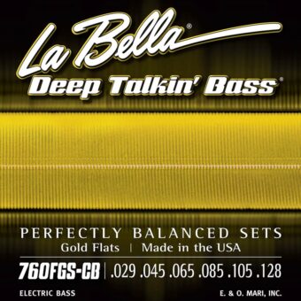 La Bella L-760FGS-CB snarenset 6-snarige basgitaar