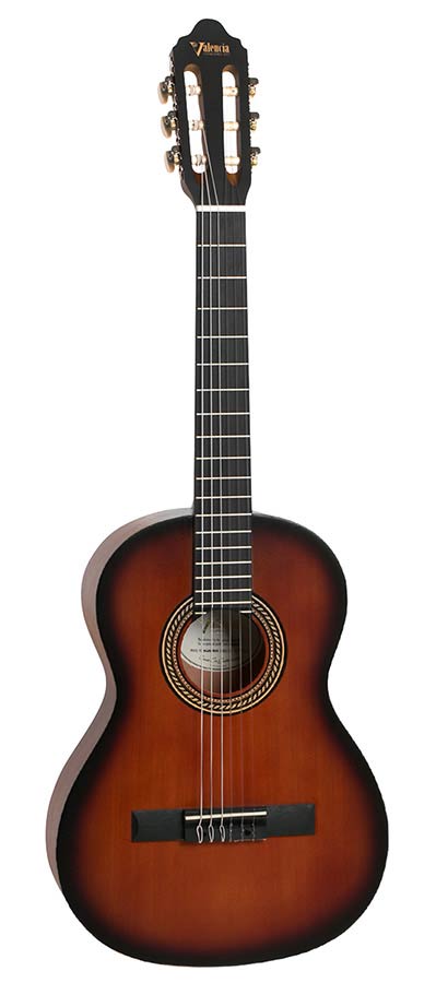 Valencia VC203CSB klassieke gitaar 3/4