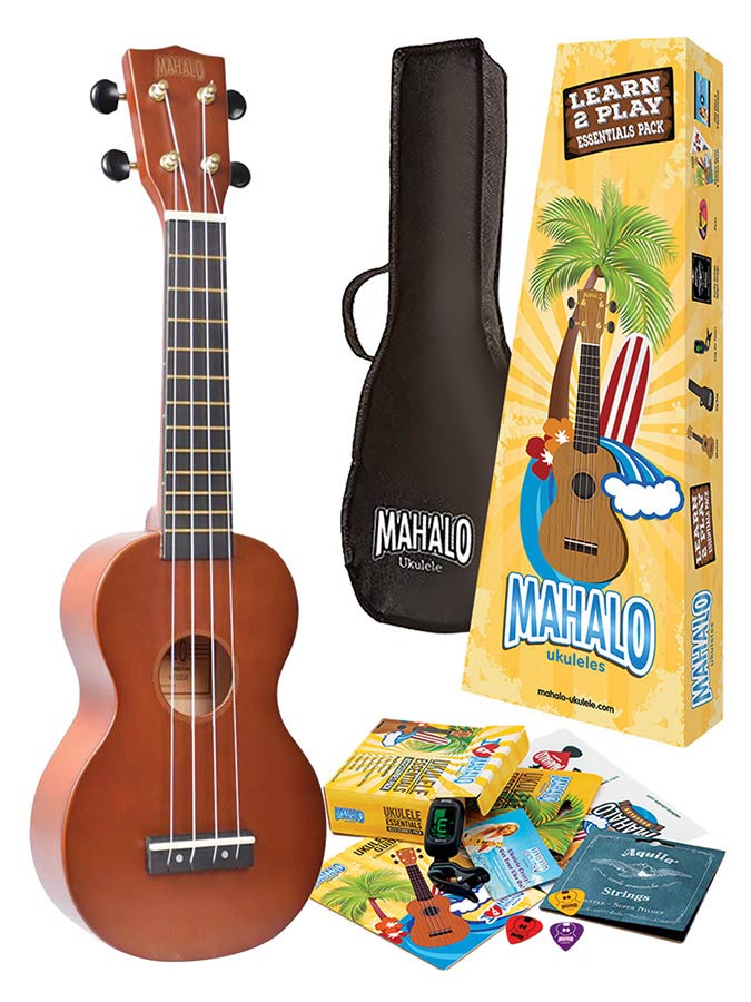 Mahalo MR1TBRK sopraan ukelele pakket