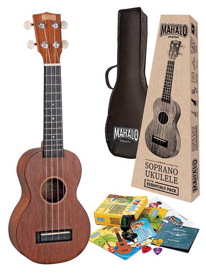 Mahalo MJ1TBRK sopraan ukelele pakket