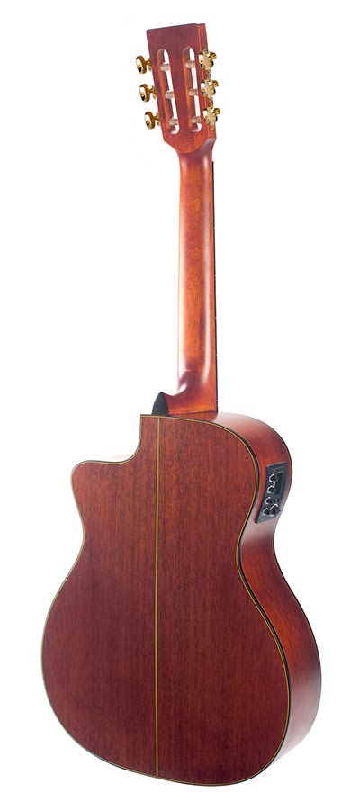 Valencia VA434CECSB nylon snarige auditorium gitaar