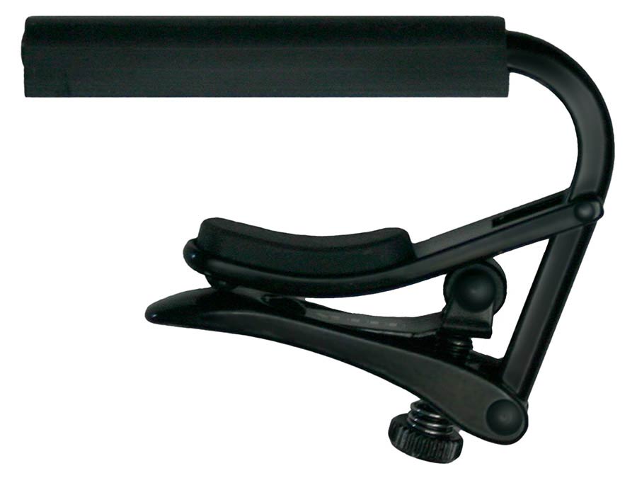 Shubb SHC-C2K capo voor nylon snarige gitaar met brede