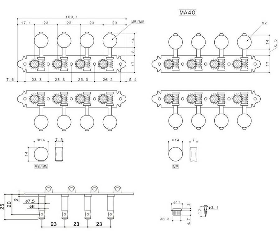 Gotoh MA-40-MM-N