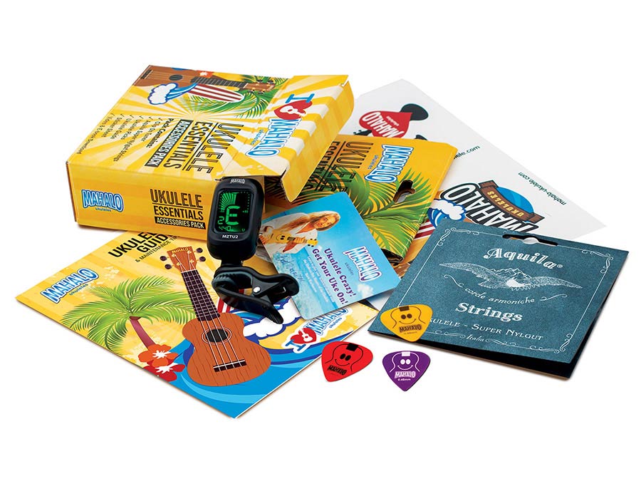 Mahalo MZK1 sopraan ukelele accessoire pakket: tuner